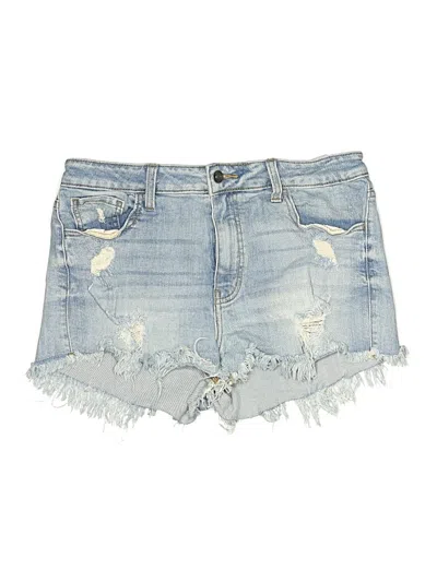 Pre-owned Studio Blue Denim Shorts In Blue