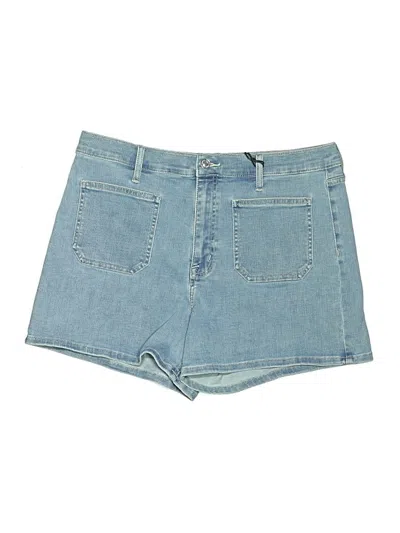 Pre-owned Studio Blue Denim Shorts In Blue