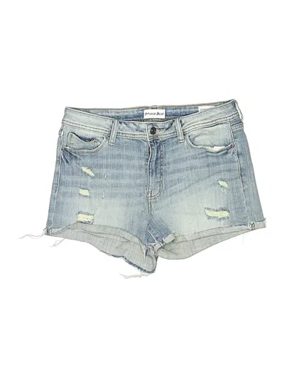 Pre-owned Studio Blue Denim Shorts In Blue