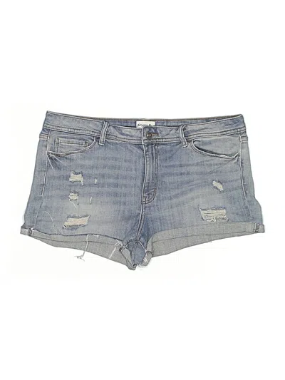 Pre-owned Studio Blue Denim Shorts In Blue
