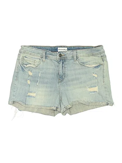 Pre-owned Studio Blue Denim Shorts In Blue