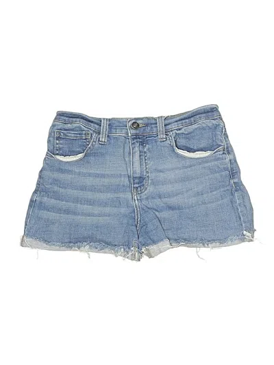 Pre-owned Studio Blue Denim Shorts In Blue