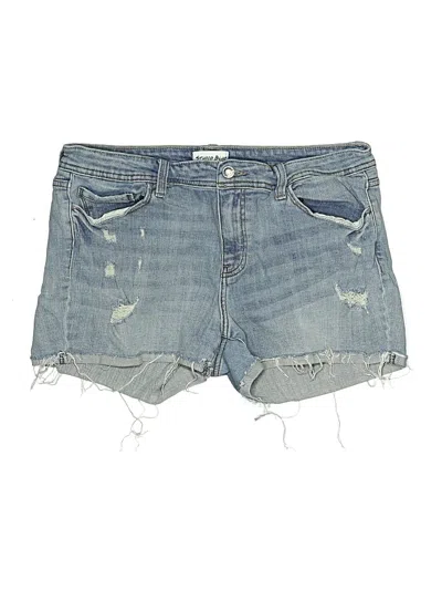 Pre-owned Studio Blue Denim Shorts In Blue