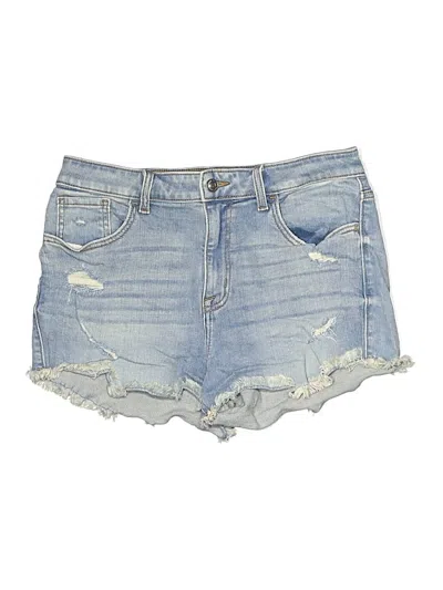 Pre-owned Studio Blue Denim Shorts In Blue