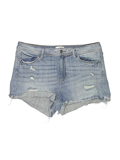 Pre-owned Studio Blue Denim Shorts In Blue