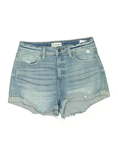 Pre-owned Studio Blue Denim Shorts In Blue