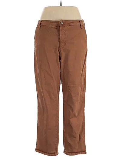 Pre-owned Studio Blue Jeans In Brown