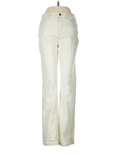 Pre-owned Studio Blue Jeans In Ivory