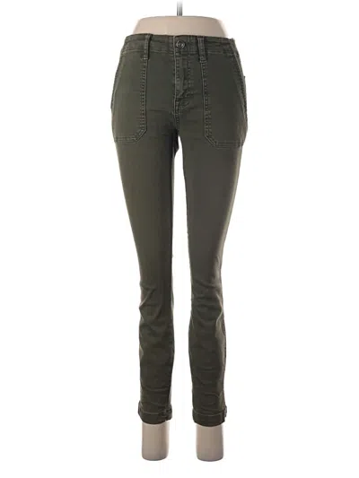 Pre-owned Studio Blue Jeggings In Green