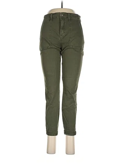 Pre-owned Studio Blue Jeggings In Green