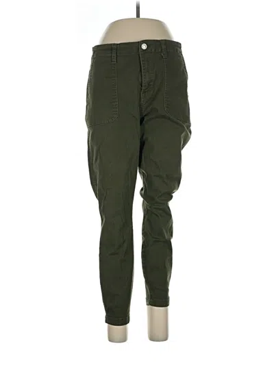 Pre-owned Studio Blue Jeggings In Green