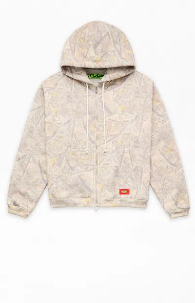 Studio By Supervsn Men's Camo Full Zip Hoodie In Camouflage In Neutral