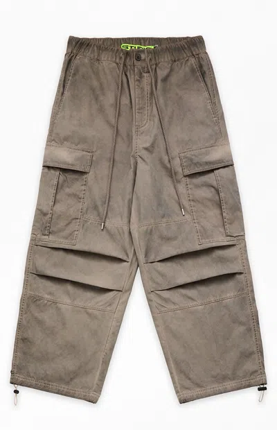Studio By Supervsn Men's Dojo Cargo Pants In Gray In Brown