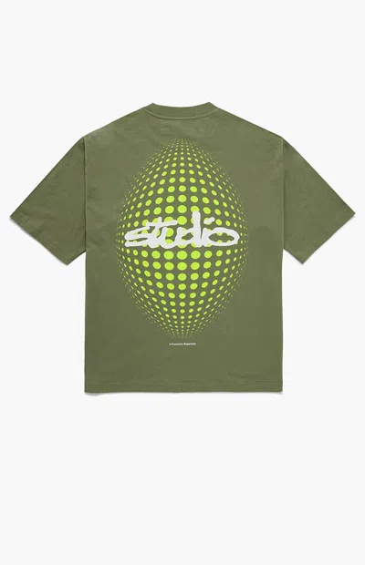 Studio By Supervsn Men's Orbital T-shirt In Green