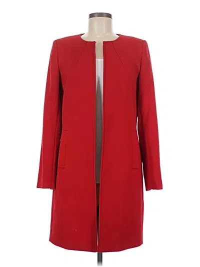 Pre-owned Studio By Tahari-levine Coat In Red