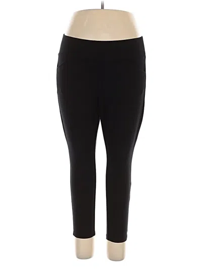 Pre-owned Studio By Torrid Active Pants In Black