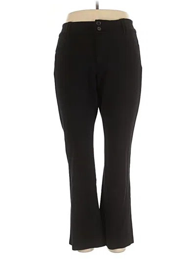 Pre-owned Studio By Torrid Active Pants In Black
