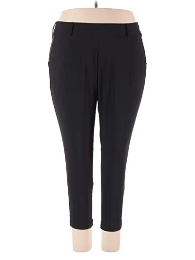 Pre-owned Studio By Torrid Active Pants In Black