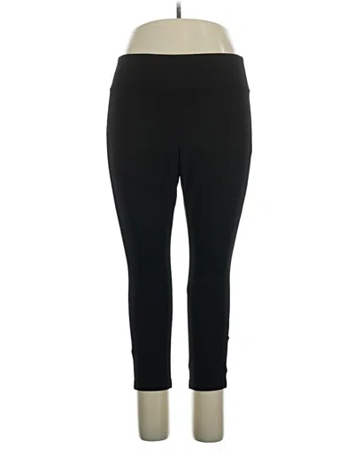 Pre-owned Studio By Torrid Active Pants In Black