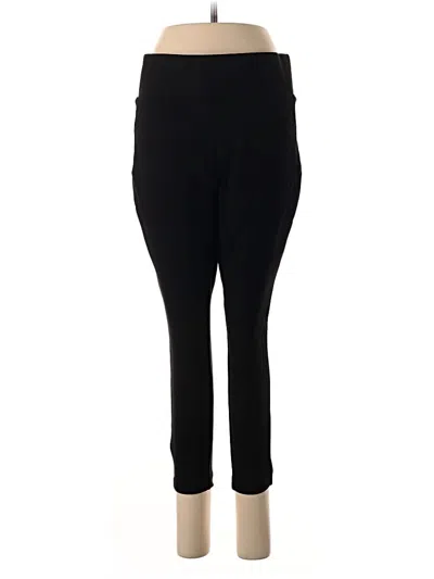 Pre-owned Studio By Torrid Active Pants In Black