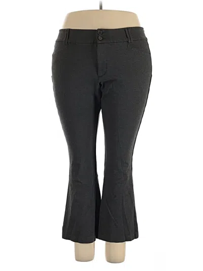 Pre-owned Studio By Torrid Active Pants In Gray