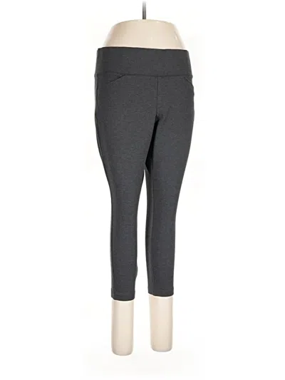 Pre-owned Studio By Torrid Active Pants In Gray