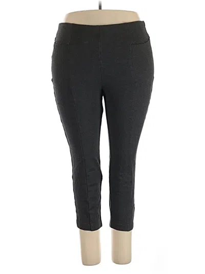 Pre-owned Studio By Torrid Active Pants In Gray