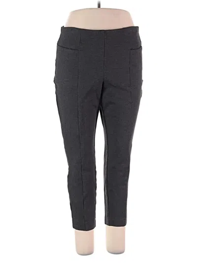 Pre-owned Studio By Torrid Active Pants In Gray