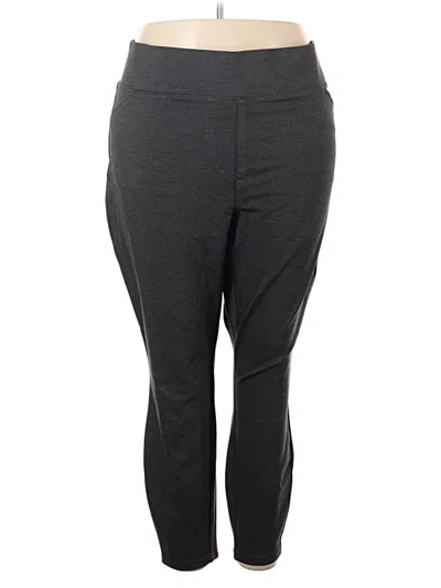 Pre-owned Studio By Torrid Active Pants In Gray