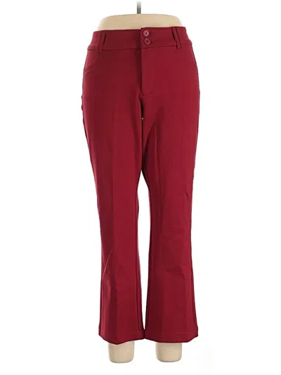 Pre-owned Studio By Torrid Active Pants In Red