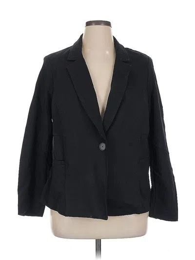 Pre-owned Studio By Torrid Blazer Jacket In Black