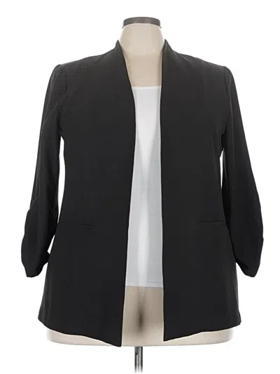 Pre-owned Studio By Torrid Blazer Jacket In Black