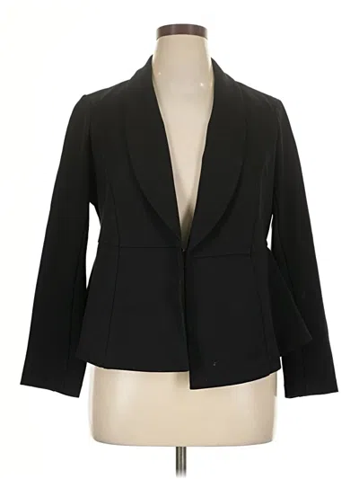 Pre-owned Studio By Torrid Blazer Jacket In Black