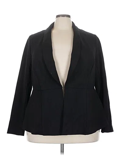 Pre-owned Studio By Torrid Blazer Jacket In Black