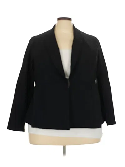 Pre-owned Studio By Torrid Blazer Jacket In Black