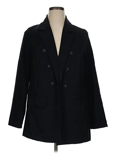 Pre-owned Studio By Torrid Blazer Jacket In Black