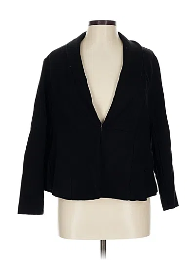 Pre-owned Studio By Torrid Blazer Jacket In Black