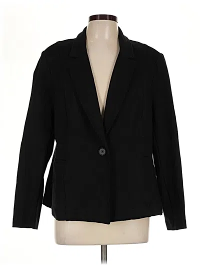 Pre-owned Studio By Torrid Blazer Jacket In Black