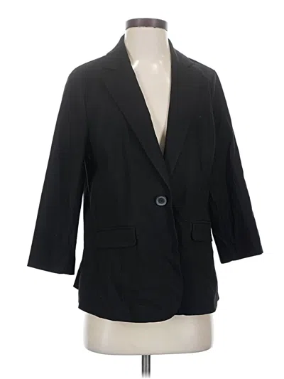 Pre-owned Studio By Torrid Blazer Jacket In Black