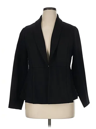 Pre-owned Studio By Torrid Blazer Jacket In Black