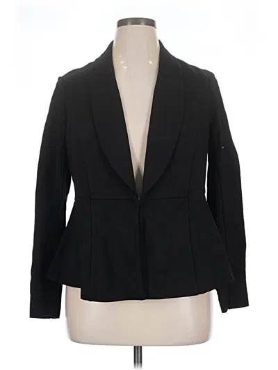 Pre-owned Studio By Torrid Blazer Jacket In Black