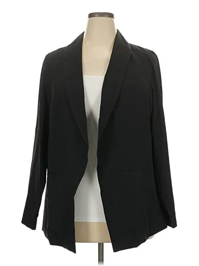 Pre-owned Studio By Torrid Blazer Jacket In Black
