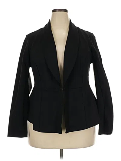 Pre-owned Studio By Torrid Blazer Jacket In Black