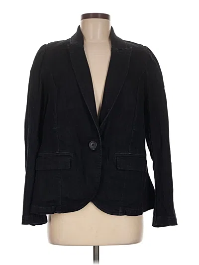 Pre-owned Studio By Torrid Blazer Jacket In Black