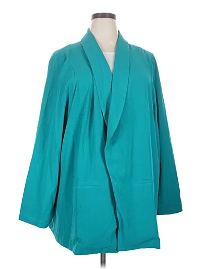 Pre-owned Studio By Torrid Blazer Jacket In Blue