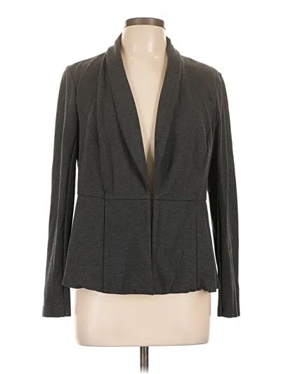 Pre-owned Studio By Torrid Blazer Jacket In Gray