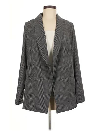 Pre-owned Studio By Torrid Blazer Jacket In Gray