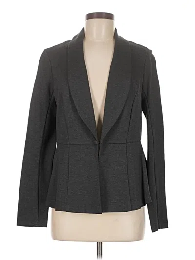 Pre-owned Studio By Torrid Blazer Jacket In Gray