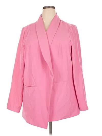 Pre-owned Studio By Torrid Blazer Jacket In Pink