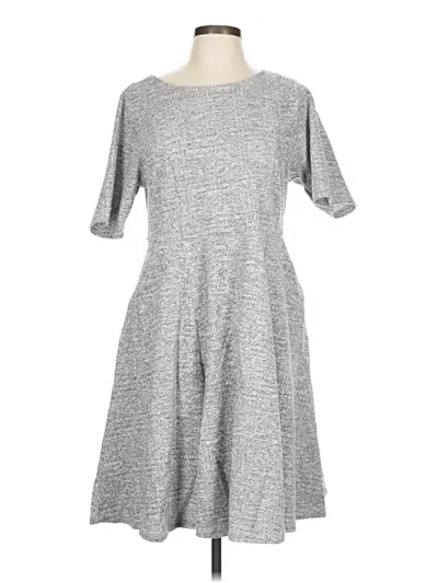 Pre-owned Studio By Torrid Casual Dress In Gray